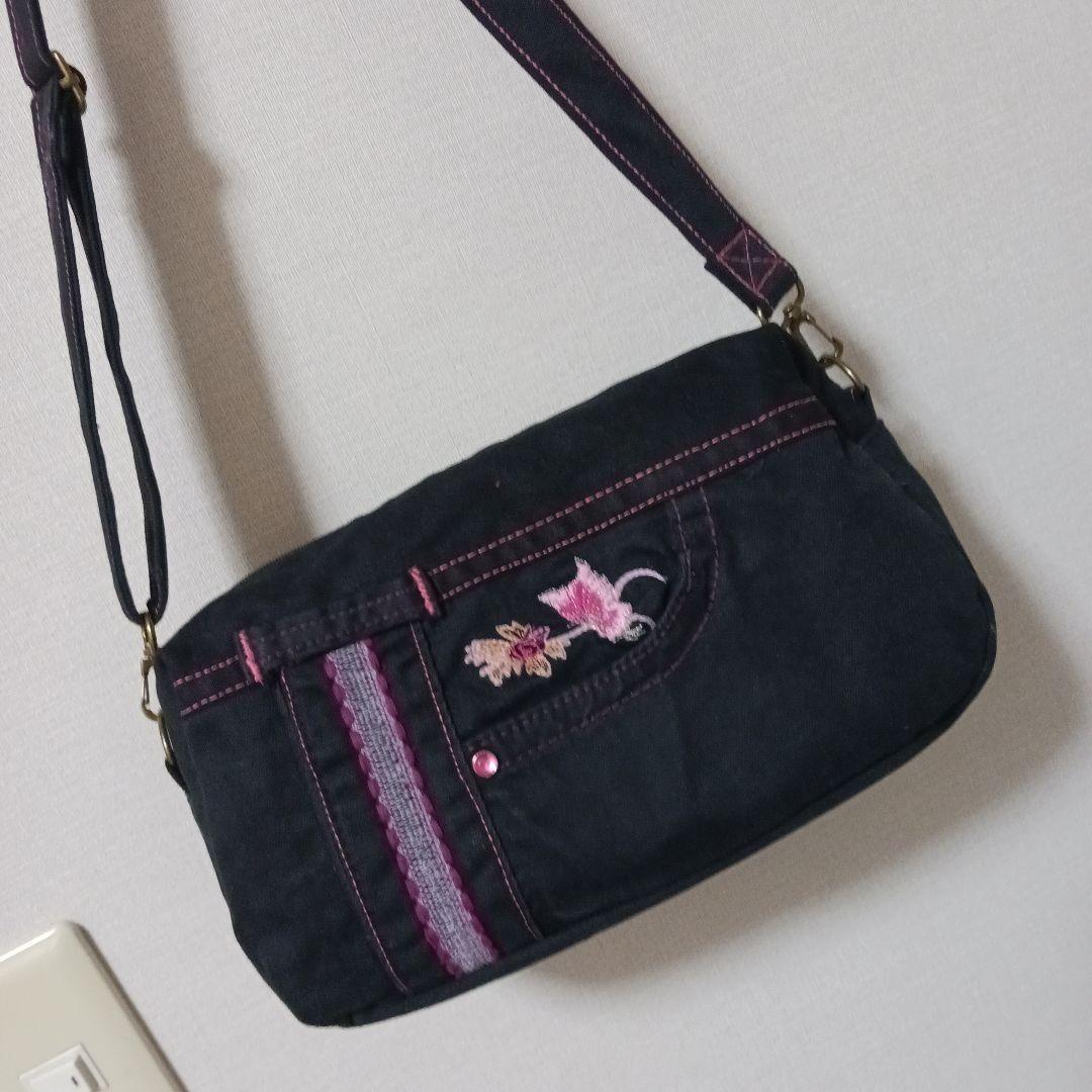 まっちゃん②③リメイクデニムショルダーバッグ