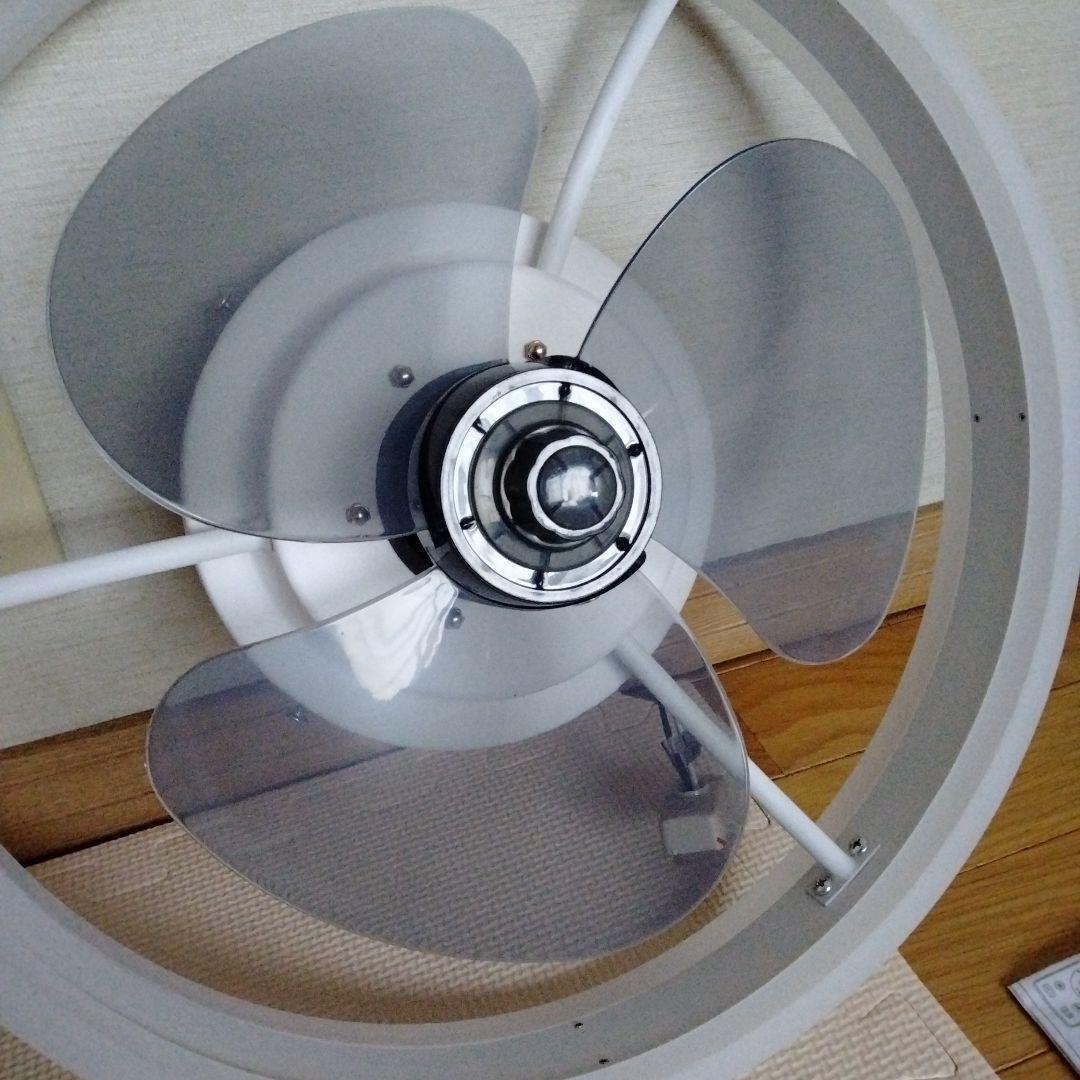 新品未使用品　シーリングファンライト　室内電気　扇風機　ライト　京都市引き取り