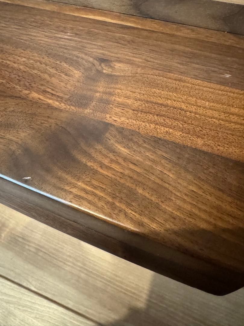 ウォールナット木製リビングテーブル
