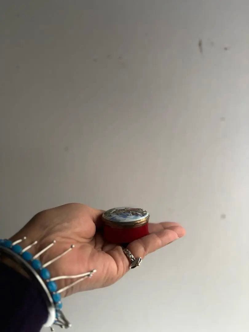 801 HALCYON DAYS ハルシオンデイズ エナメルボックス① 英国製