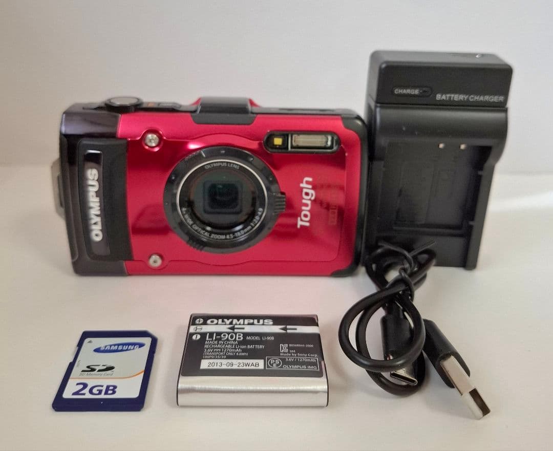 [極美品] 防水 オリンパス OlympusTough TG-2 コンデジ