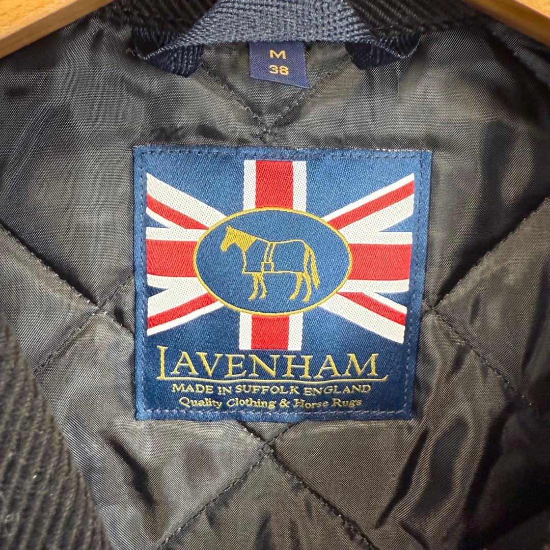LAVENHAM ラベンハム キルティングベスト 美品　サイズM グレー