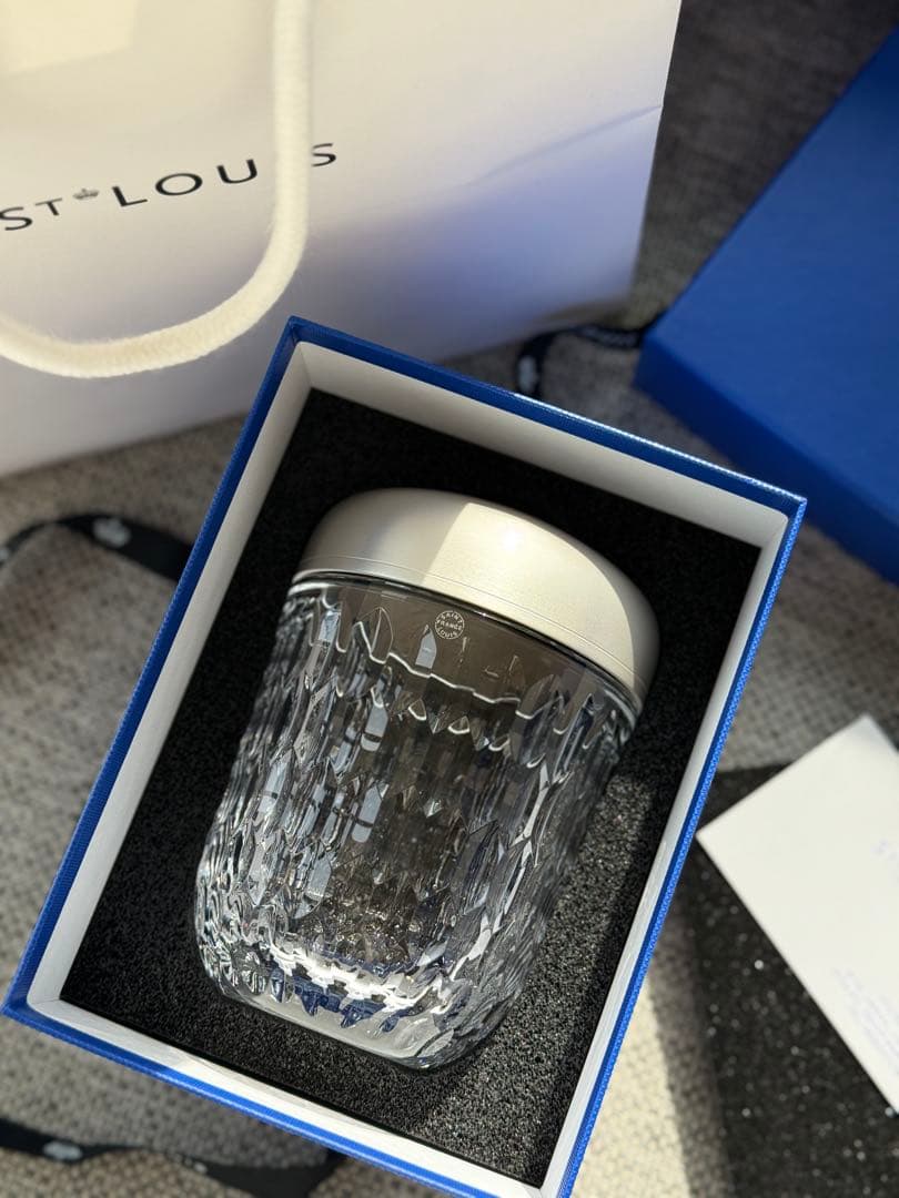 新品未使用★HERMESエルメス　サンルイ　ミニポータブルランプ　どんぐりランプ