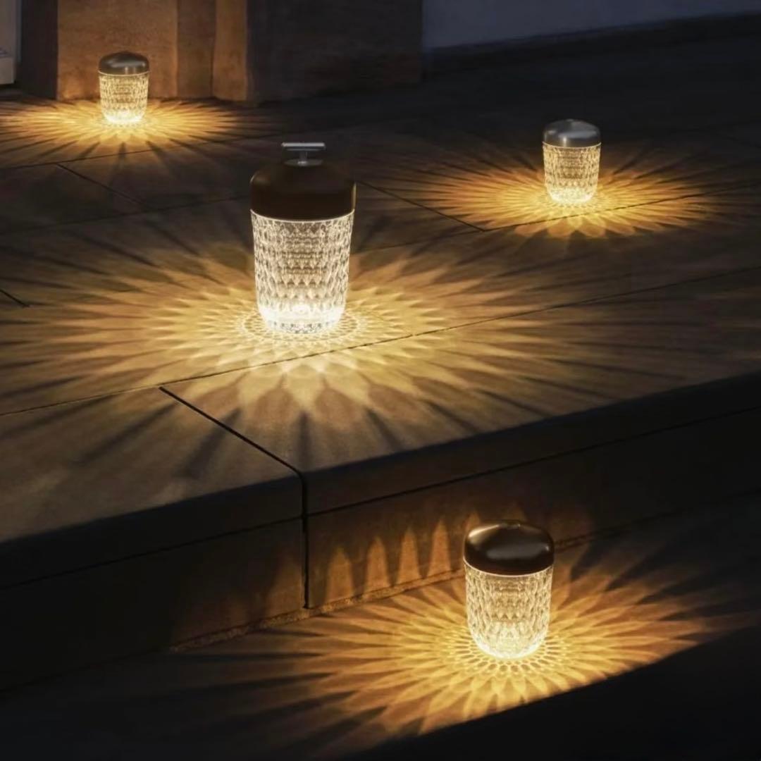 新品未使用★HERMESエルメス　サンルイ　ミニポータブルランプ　どんぐりランプ