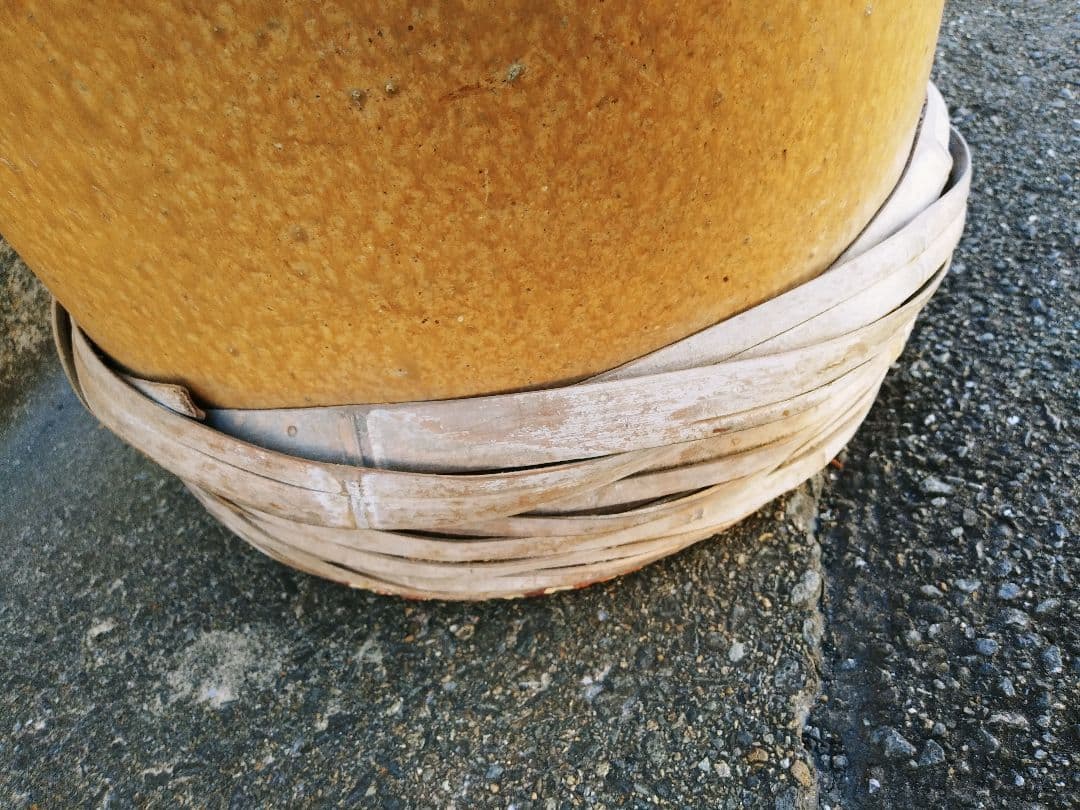 昭和レトロ　石樽　石カメ　樽　カメ　骨董カメ　陸軍　古樽　古カメ