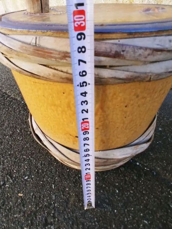 昭和レトロ　石樽　石カメ　樽　カメ　骨董カメ　陸軍　古樽　古カメ