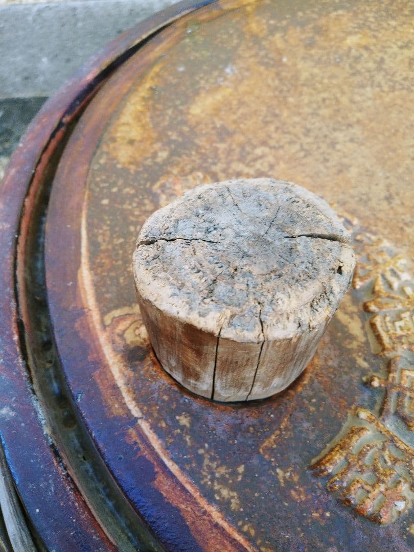 昭和レトロ　石樽　石カメ　樽　カメ　骨董カメ　陸軍　古樽　古カメ