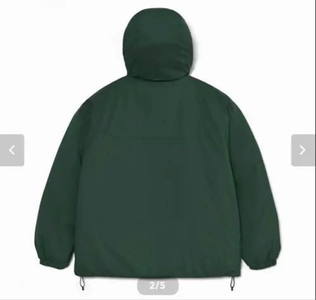 ジャケット・アウター ENNOY Padded Nylon Hoodie (Green)