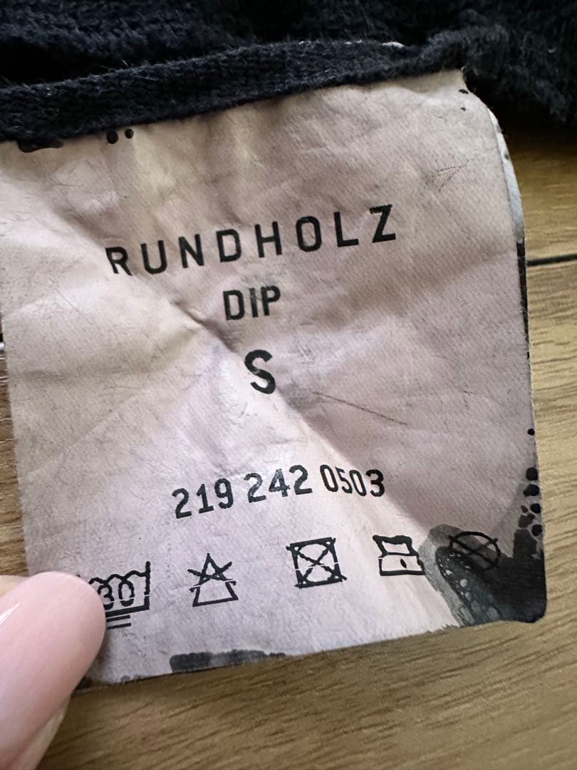 RUNDHOLZ dip pullover プルオーバー