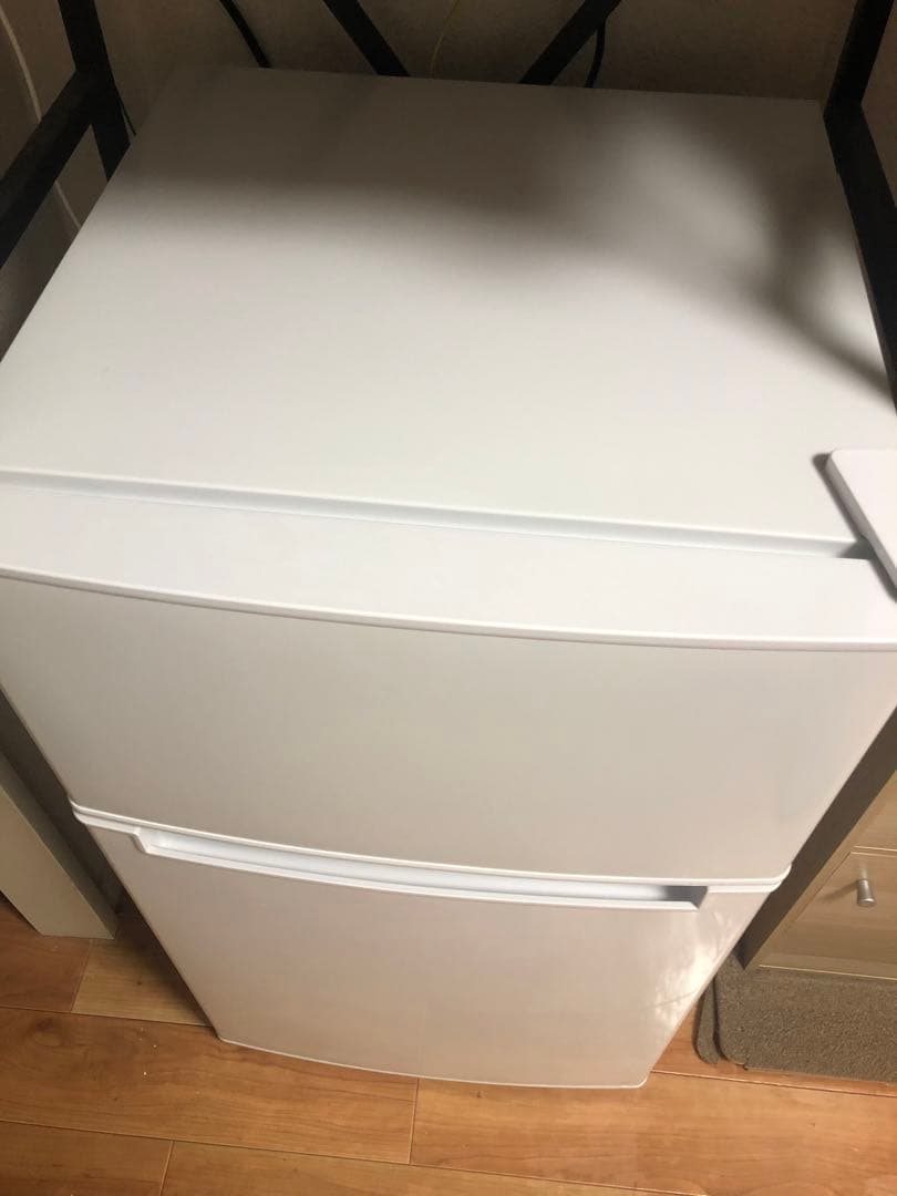 冷蔵庫ホワイト　BWー45A−W