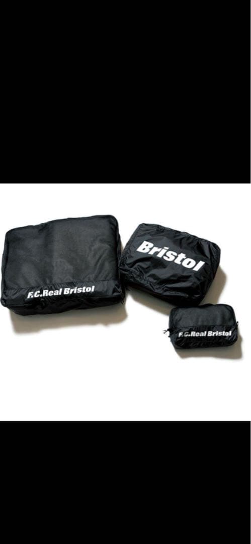 FC Real Bristol PACKING CUBE メッシュバッグ L３個