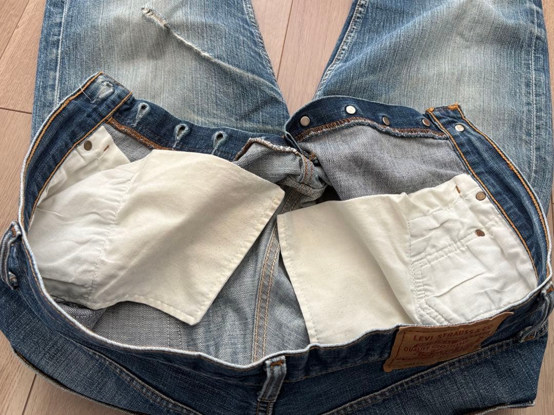 タテ落ち◎Levi's 501　2003年フィリピン製　コーンミルズデニム　34
