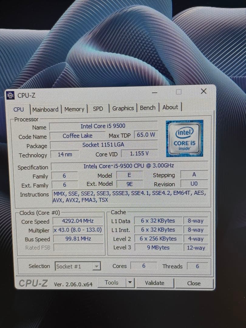 ⭐️61832A⭐️ HP ProDesk600G5 SFF i5-9500