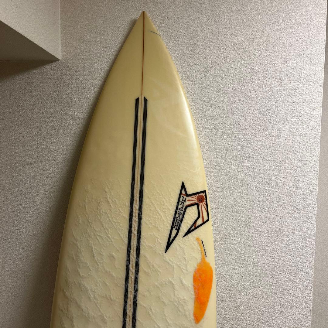 ジャスティスサーフボード　チリ5'10 25.6L