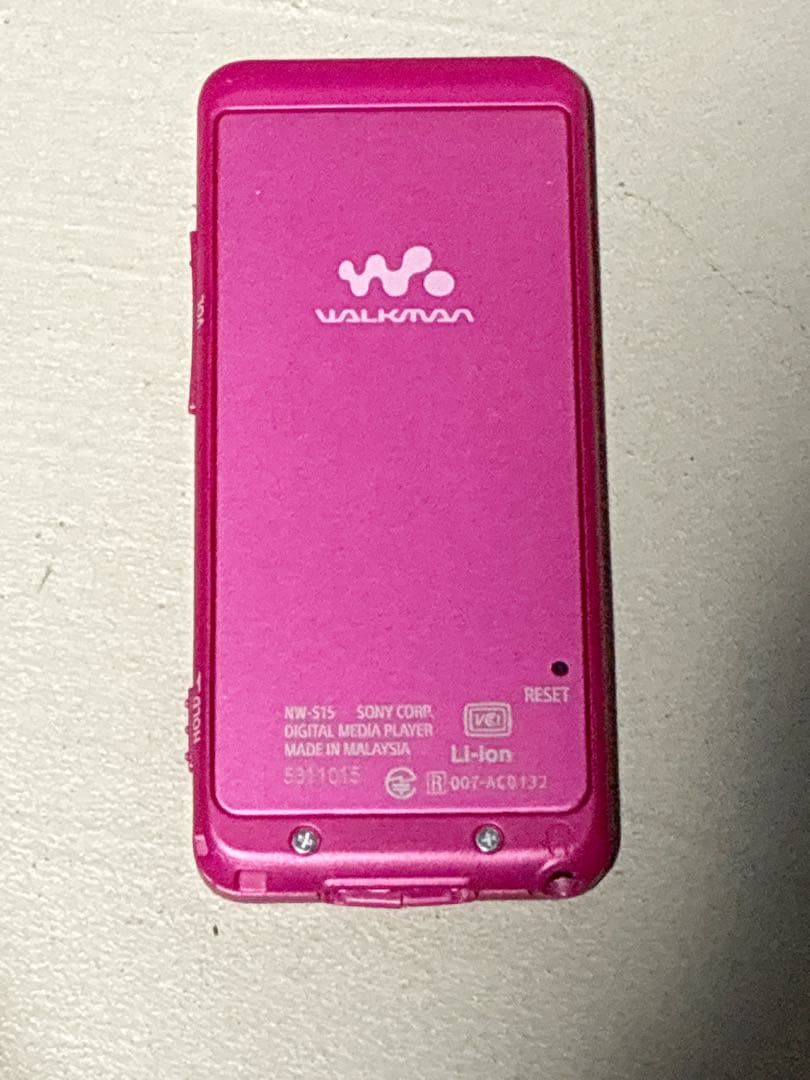 美品！SONY ウォークマン NW-S15K