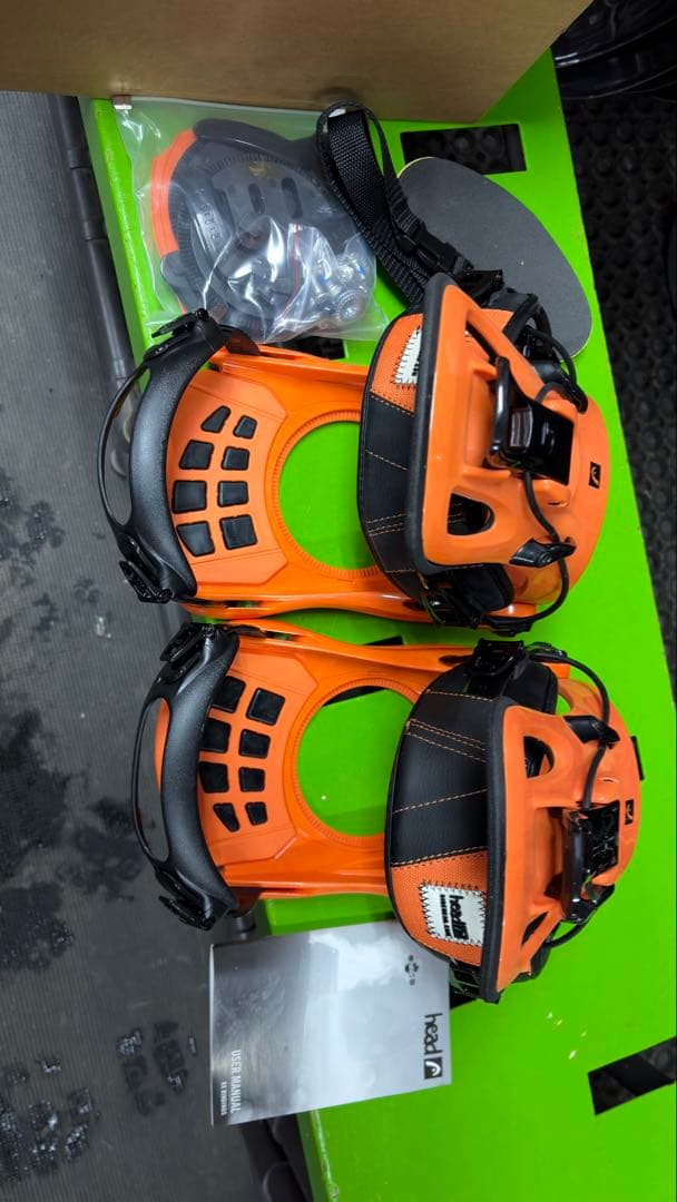 headビンディング バインディング RX one オレンジ M