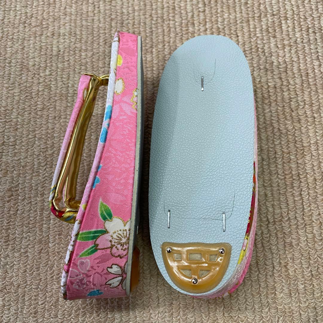 新品 御祝着 七五三 三歳フルセット 特価品 着物 襦袢 被布 巾着 草履