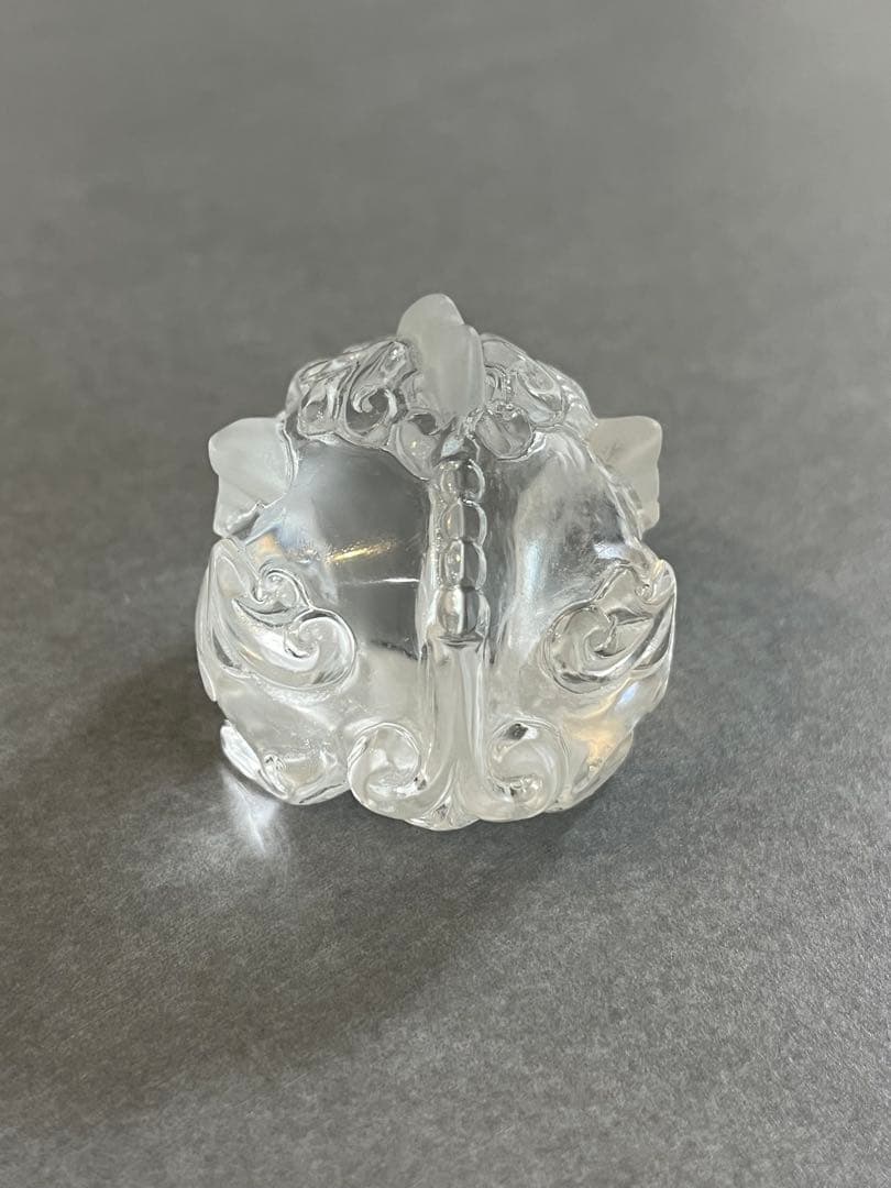 【高品質】水晶　赤ちゃん貔貅　置物