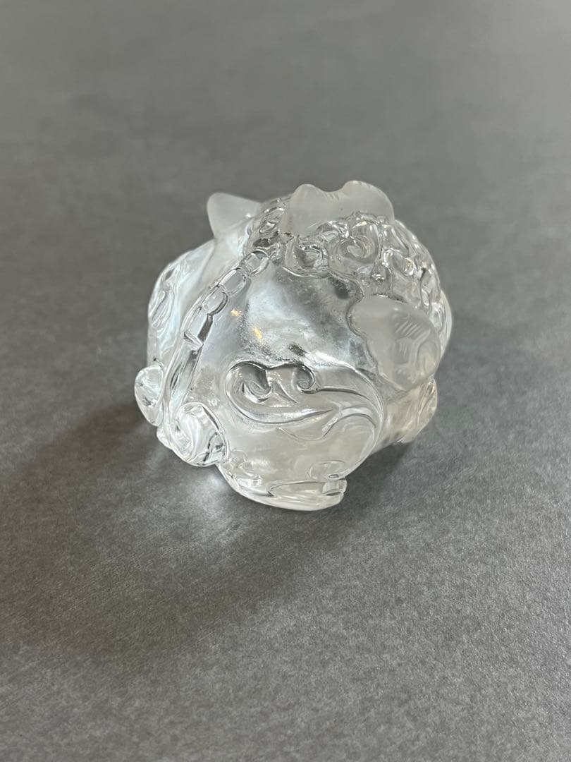【高品質】水晶　赤ちゃん貔貅　置物