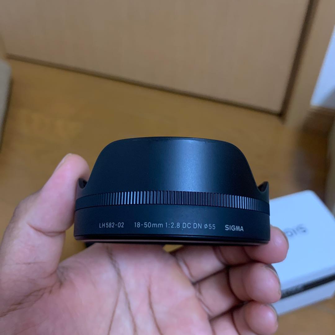 レンズ(ズーム) SIGMA 18-50mm F2.8 DC DN 55mm e mount