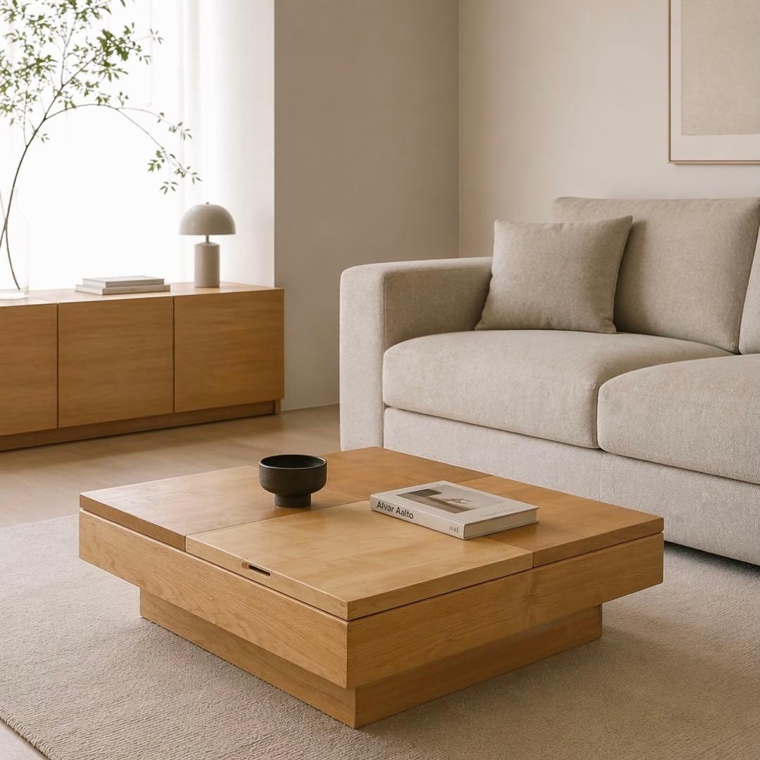 HR865 日進木工 nissin 妙 センターテーブル ローテーブル