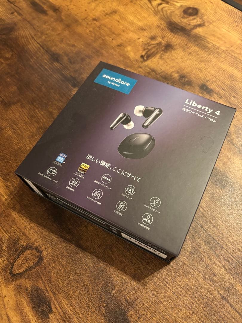 【美品】Soundcore Liberty 4 アンカー　ワイヤレスイヤホン