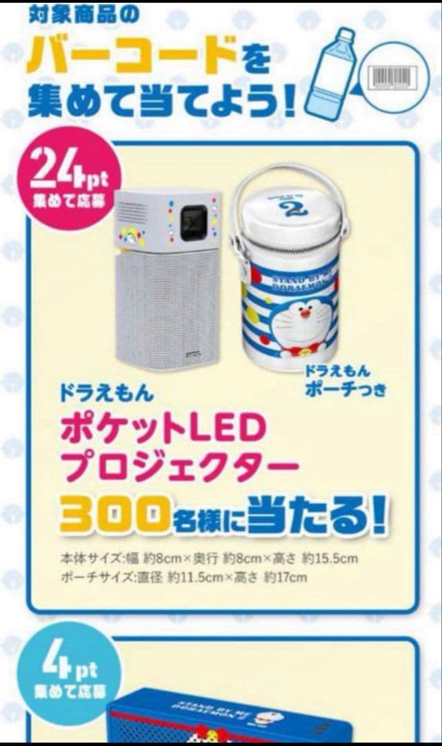 【限定300台希少品】ドラえもん ポケットLEDプロジェクター BenQ GV1