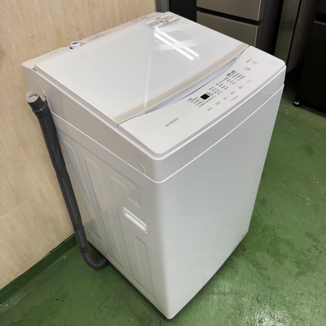 194 関東配送　大人気 2024年製　洗濯機　容量6kg 一人暮らし　冷蔵庫有