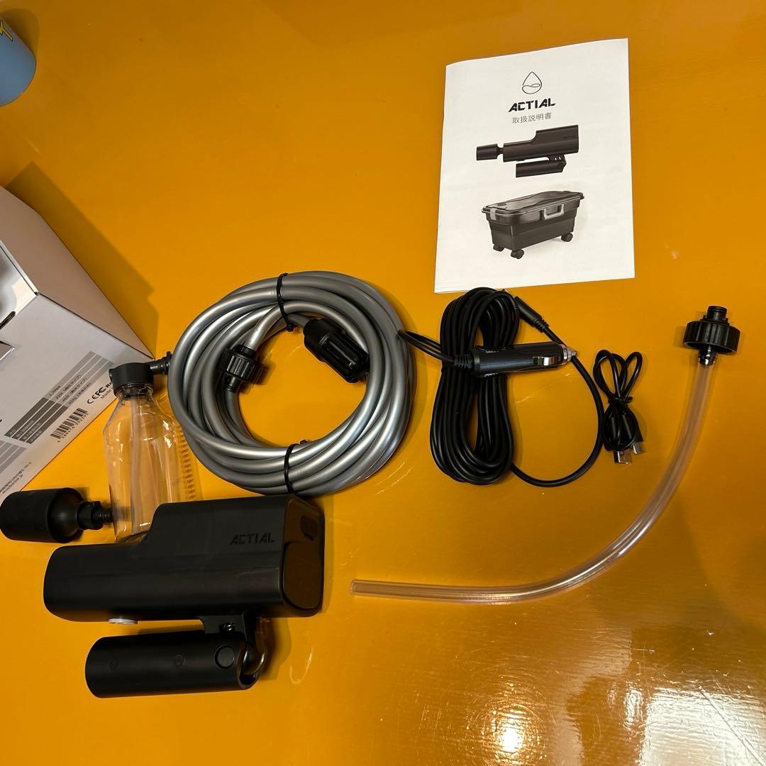 ACTIAL コードレス高圧洗浄機