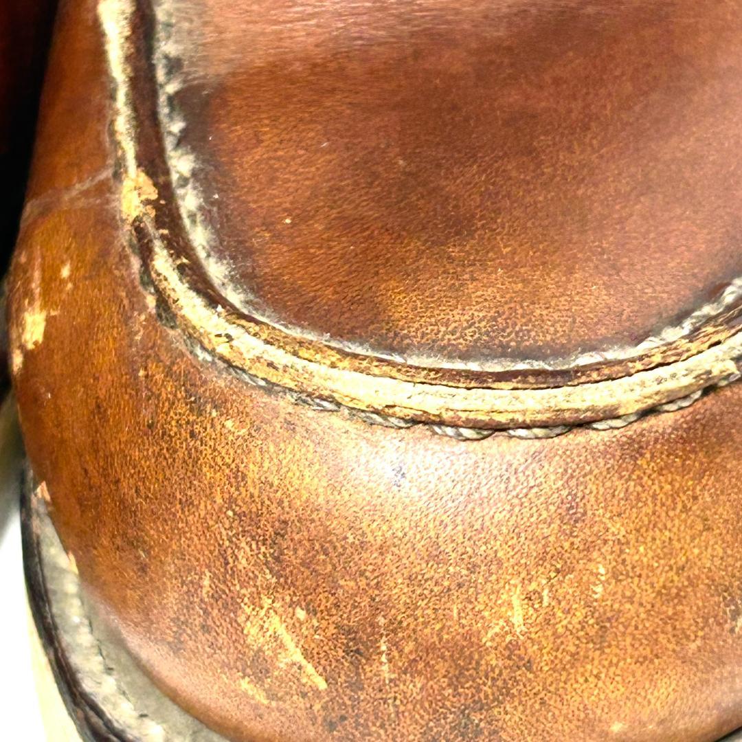 レッドウィング　875　26.5cm アイリッシュセッター　モックトゥ　ブラウン