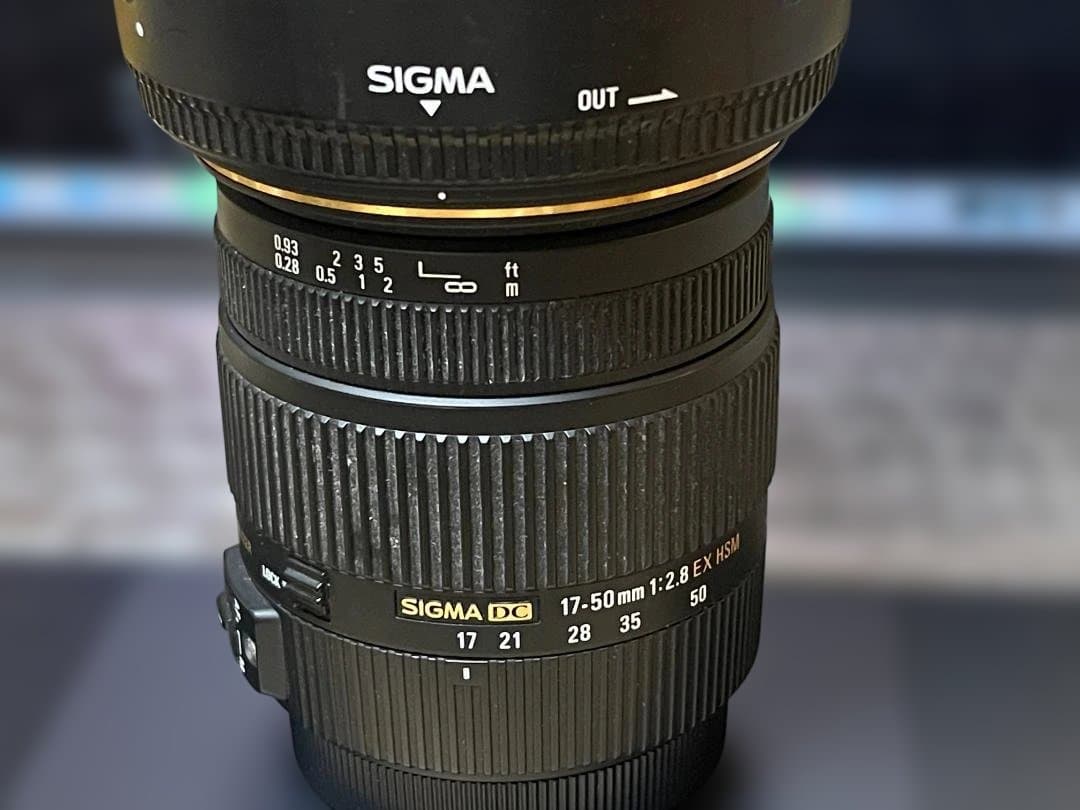 レンズ(ズーム) SIGMA 17-50mm F2.8 EX DC OS HSM Canon