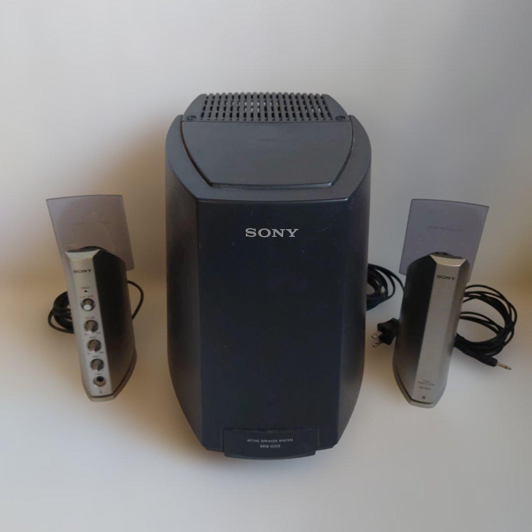 SONY SRS-D313 アクティブスピーカーシステム ★美品なほぼジャンク