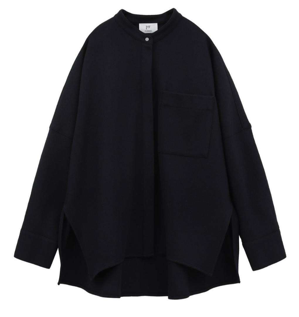 1erarrondissement　プルミエ　アロンディスモン　シャツ　　紺