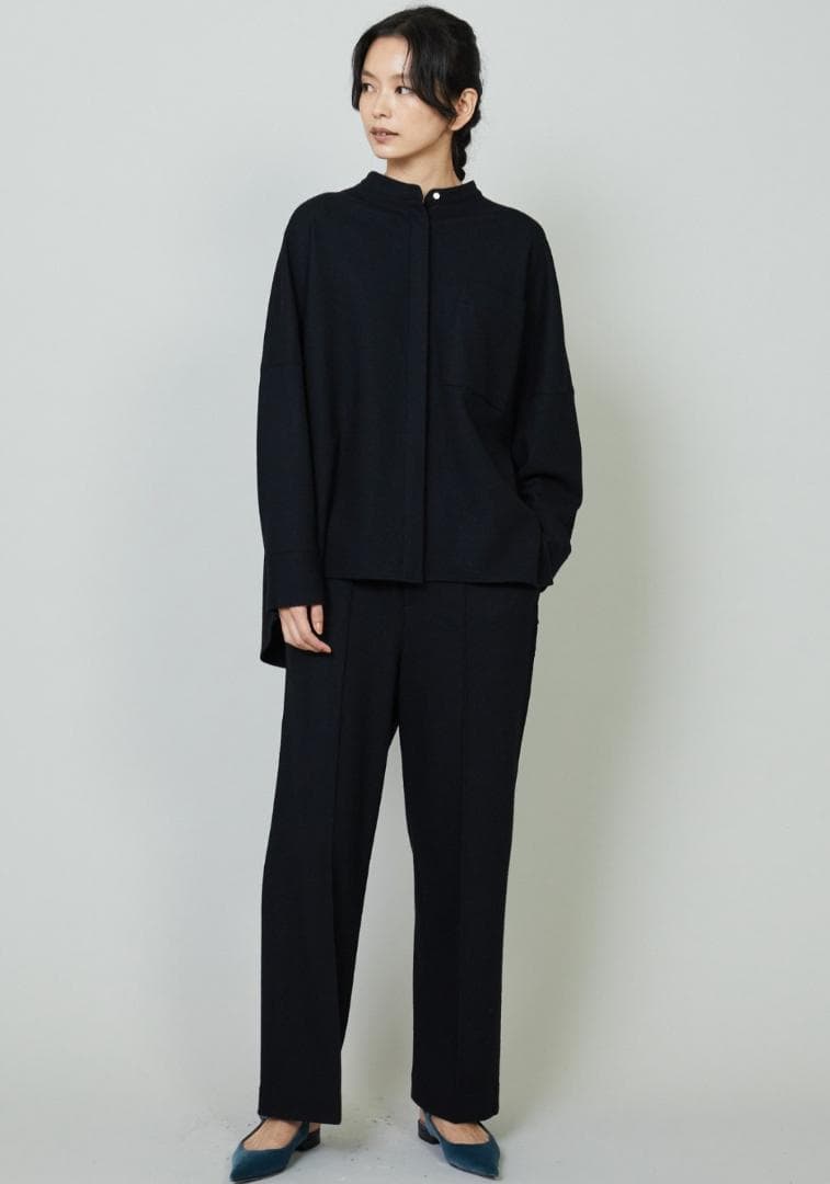 1erarrondissement　プルミエ　アロンディスモン　シャツ　　紺