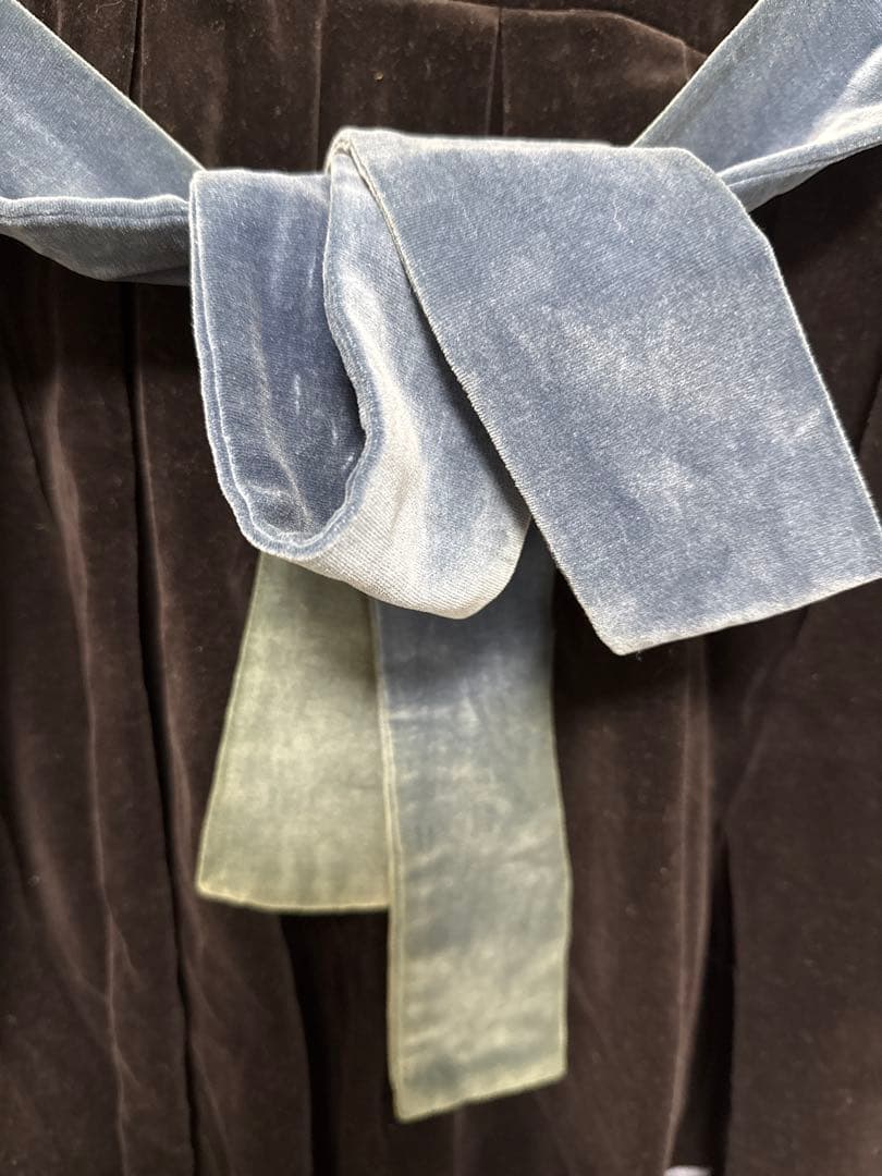 Ange アージュ ブラックベルベットワンピース ロリィタ ジェーンマープル