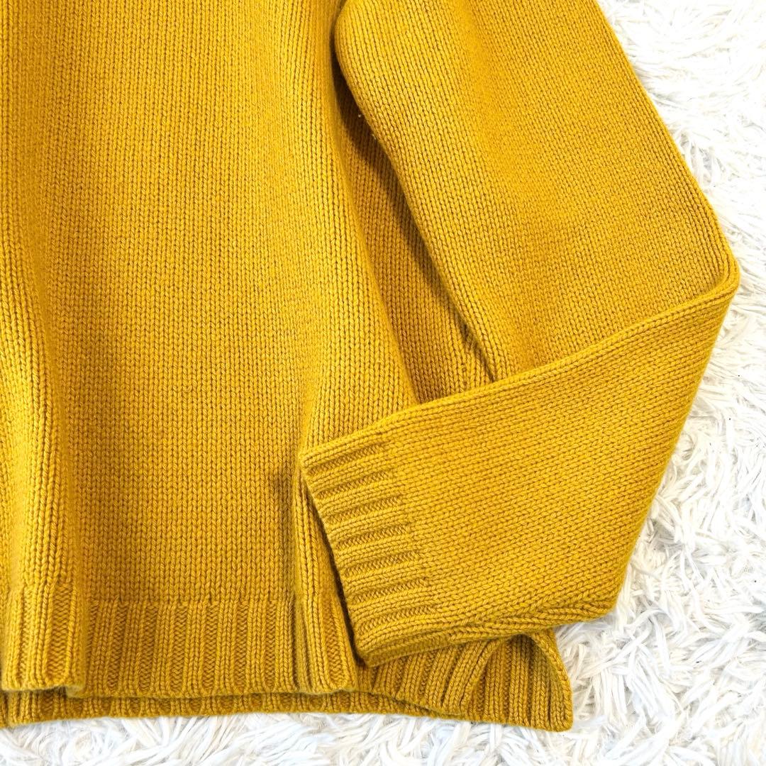 nomiamo ノミアモ カシミヤ100% 長袖ニット セーター クルーネック