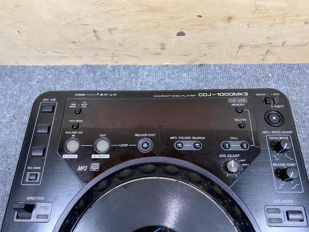 pioneer CDJ-1000mk3 ターンテーブル CDJ