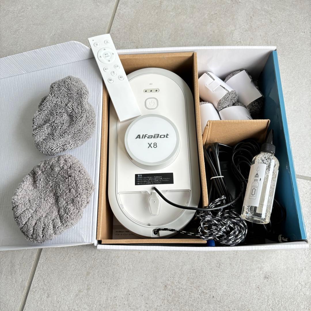 AlfaBot X8 窓掃除ロボット