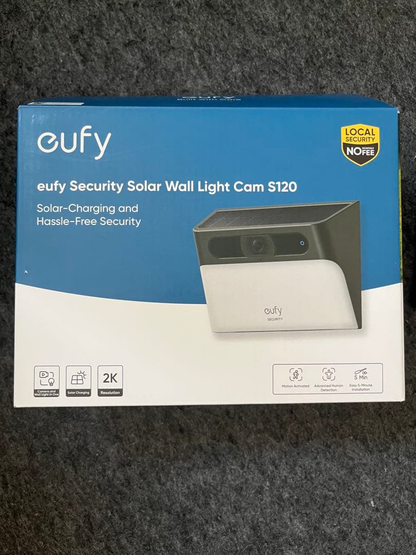 eufy Solar Wall Light Cam ソーラーライトカメラ