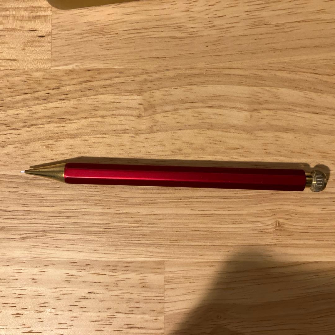 目立った傷や汚れなし　カヴェコスペシャル　レッドエディション　シャーペン　0.5