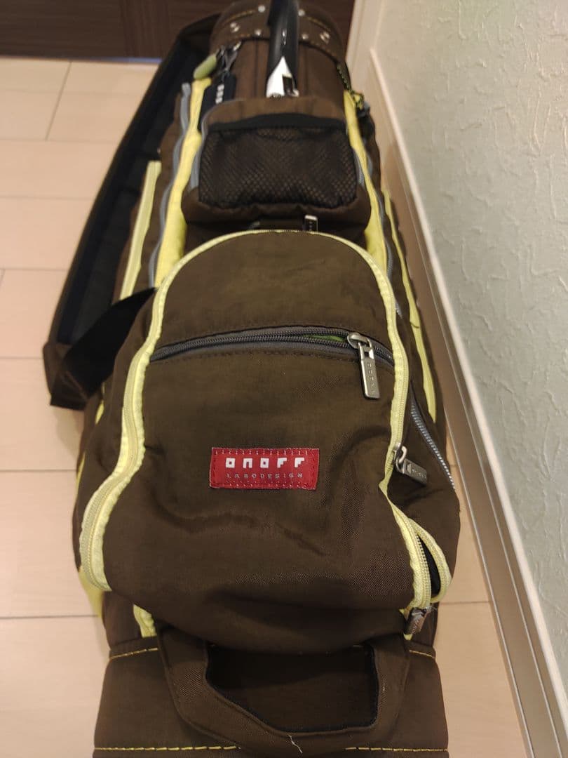 廃盤品　オノフ　ONOFF キャディバッグ　ブラウン