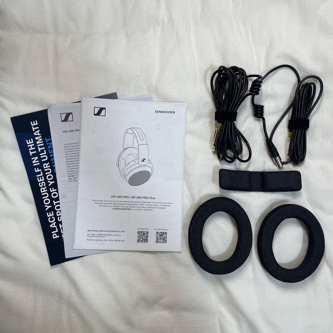ヘッドホン SENNHEISER HD 490 PRO Plus