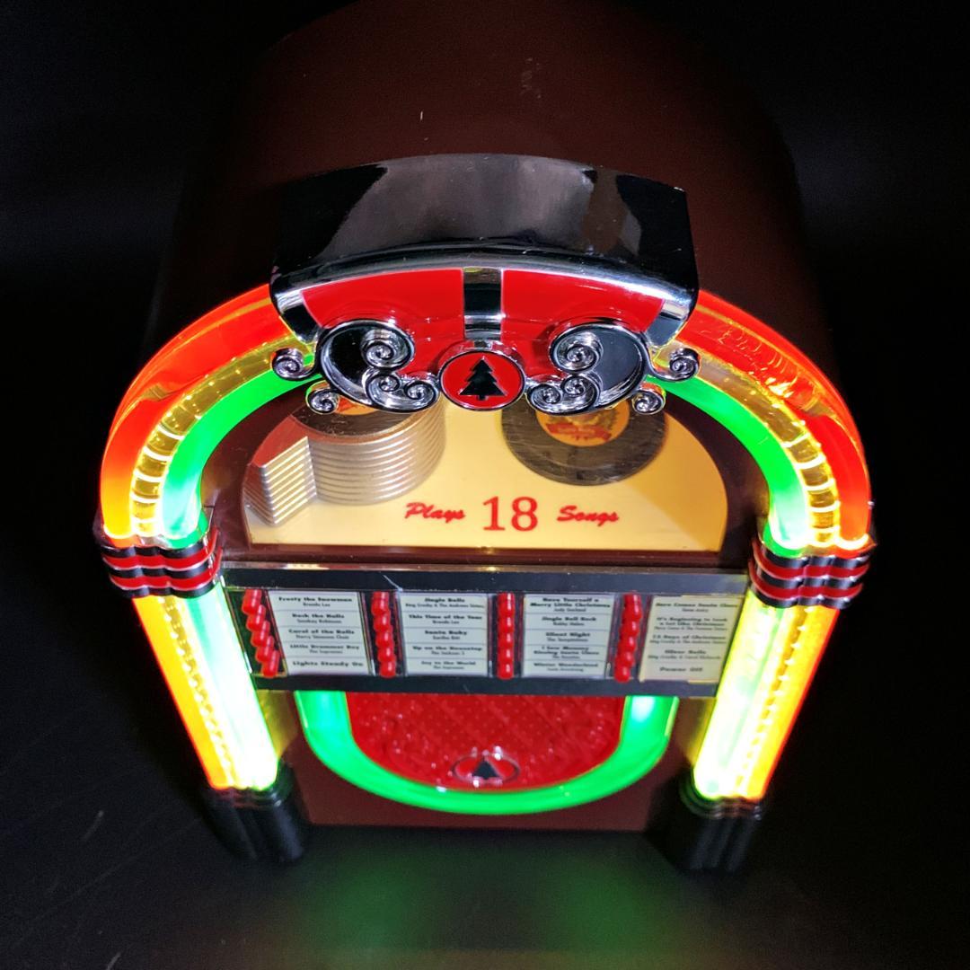 ミスタークリスマス ジュークボックス ワイヤレス 18曲 レトロ ヴィンテージ