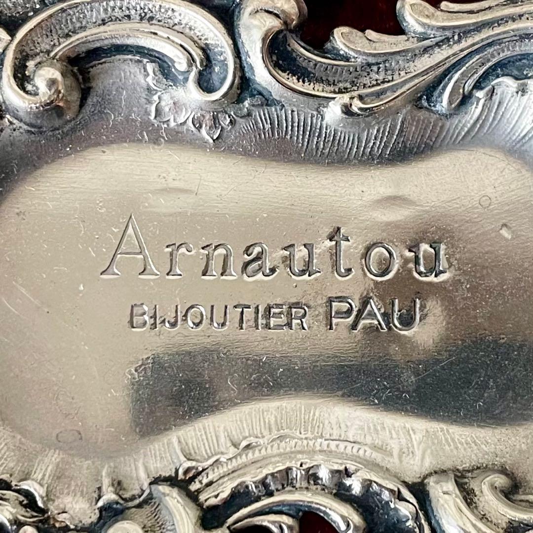 ベルハート　純銀製ビジュティエのシルバートレイ　シルバーヴィドポッシュ