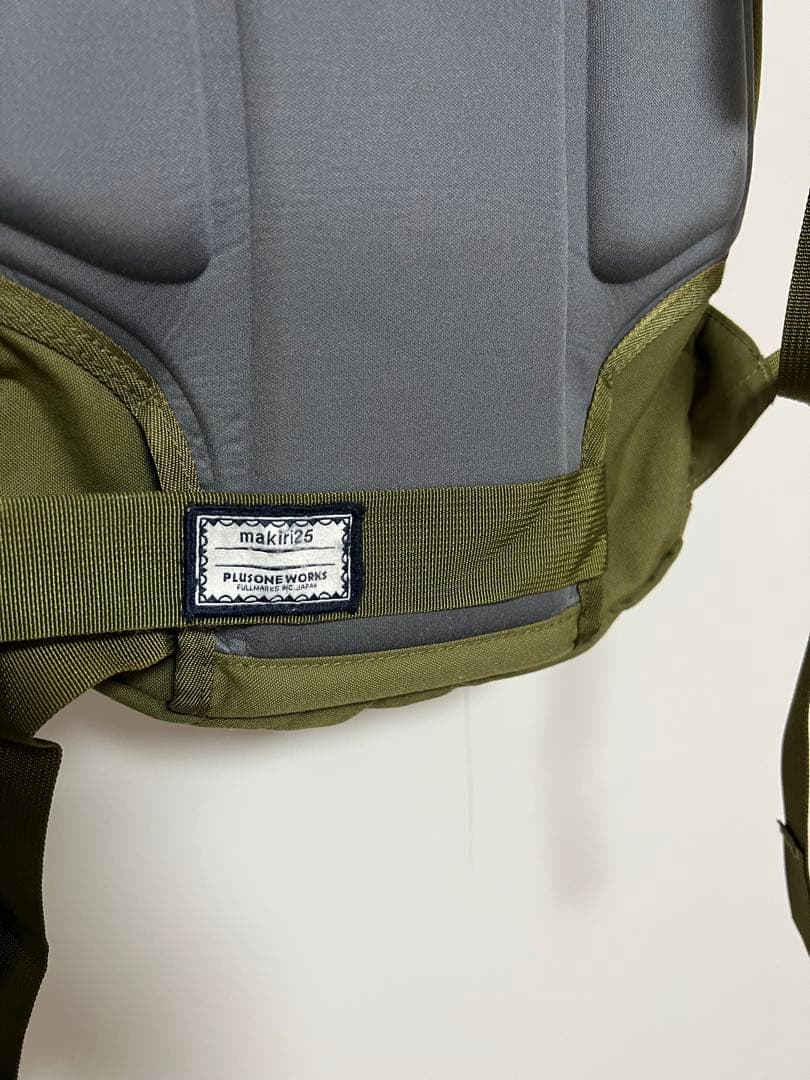 PLUS ONE WORKS マキリ25L makiri オリーブ プラスワン