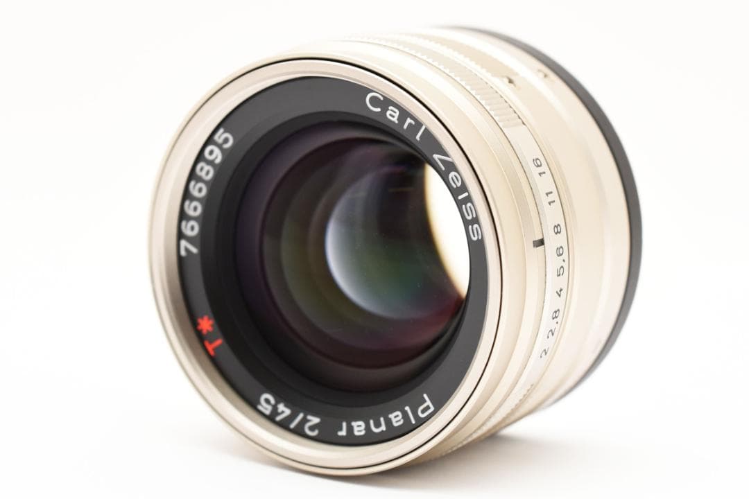 レンズ(単焦点) Contax G Carl Zeiss T* Planar 45mm f2