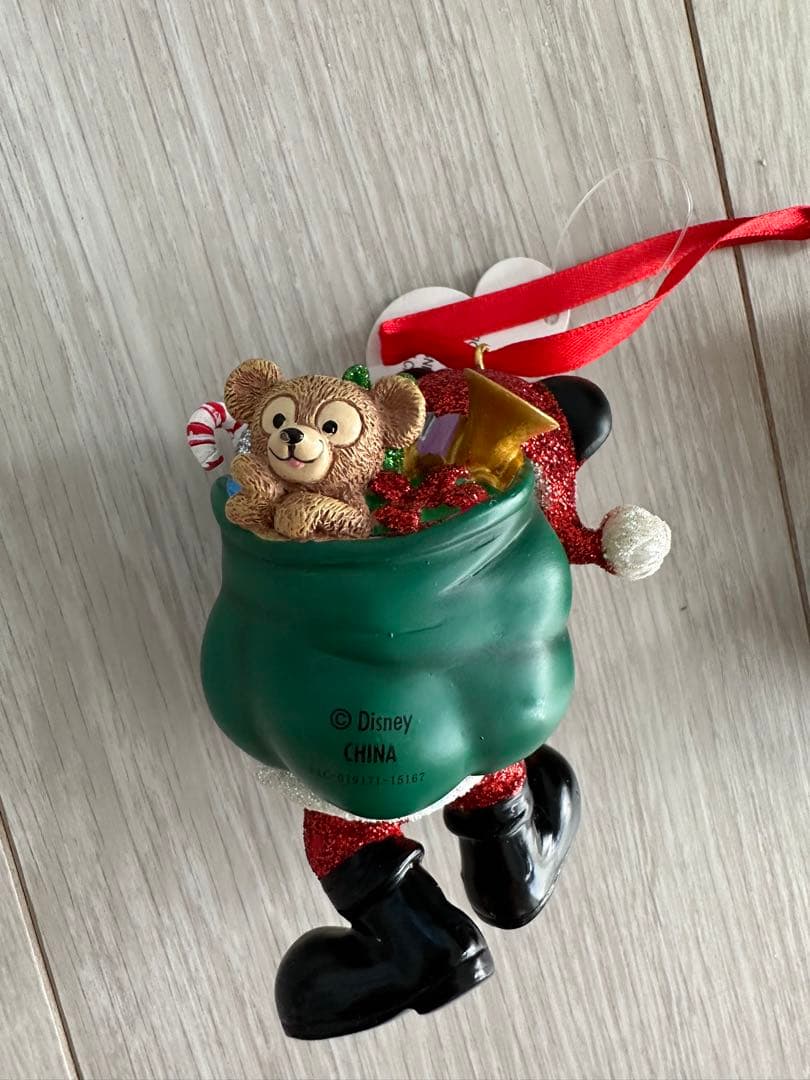 アメリカ購入ディズニー　クリスマス　オーナメント　ミッキーマウス　ダッフィー