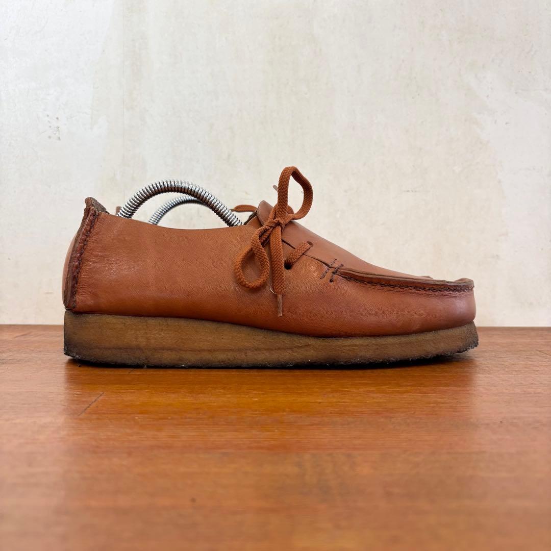 美品　ユナイテッドアローズ別注　パドモア&バーンズ　ラガー　天然皮革　茶　694