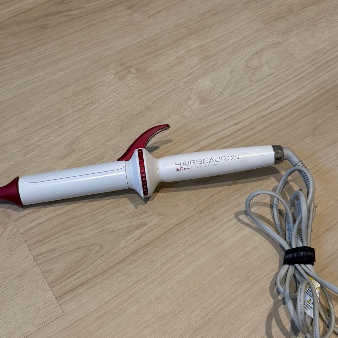 ヘアアイロン HAIRBEAURON 2D Plus CURL L34mm