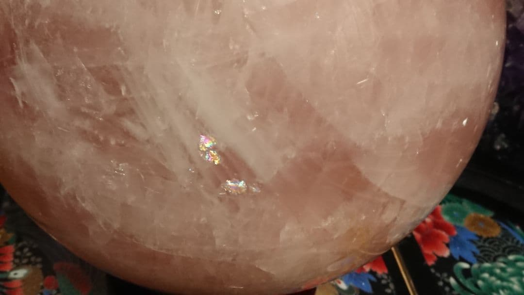 超モンスター級 スター☆ディープローズクォーツ 愛と美の象徴、美肌へのサポート